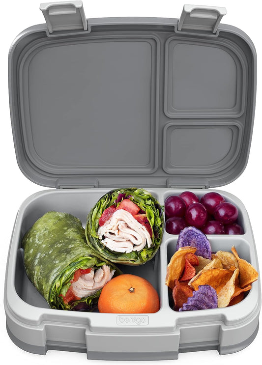 Fresh – Leak-Proof, Versatile 4-Compartment Bento-Style Lunch Box with Removable Divider